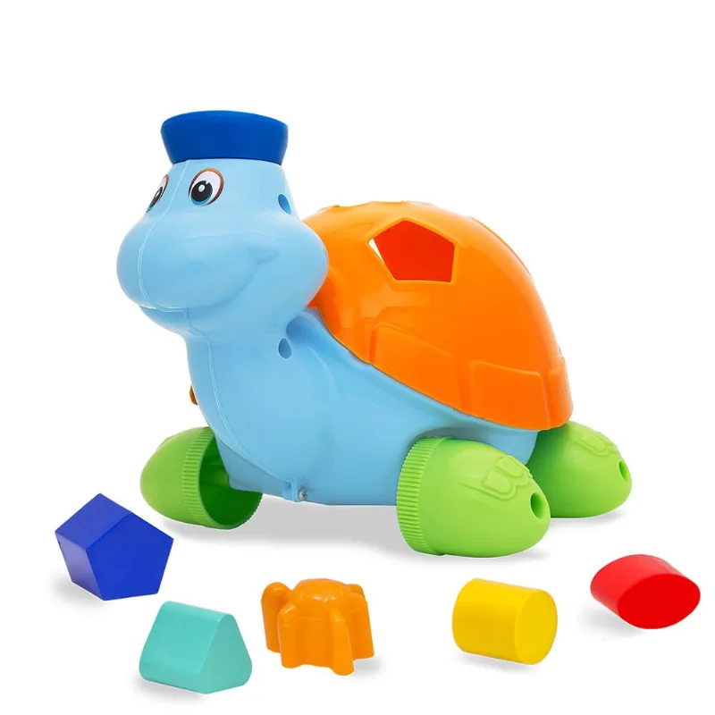Figura Didatica Baby Land Tortuga Azul Cardoso Toys