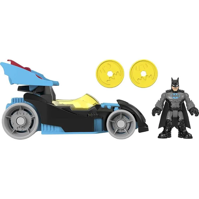Veículo e Boneco - DC Super Friends - Batmóvel de Corrida - Imaginext