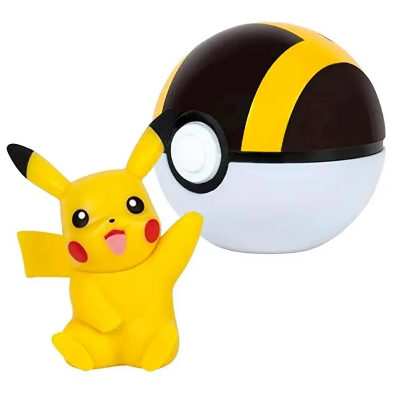 Mini Figura - Pokémon - Clip n Go - Pikachu - Sunny
