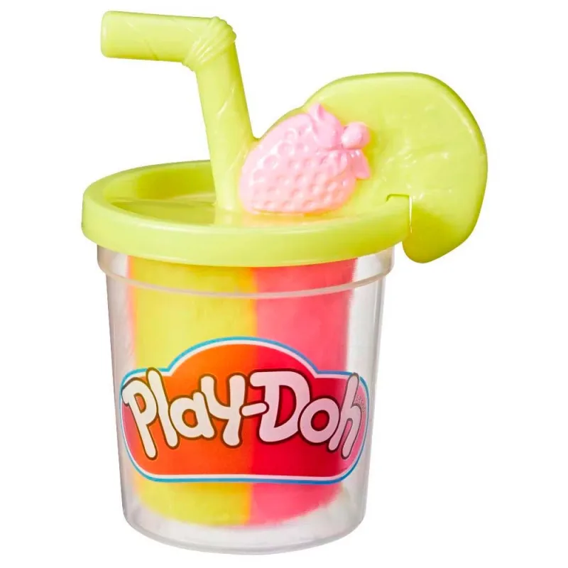 Massa De Modelar Play Doh Kitchen Creations Smoothie Morango E Banana Hasbro - Não Informado - Brinquedos