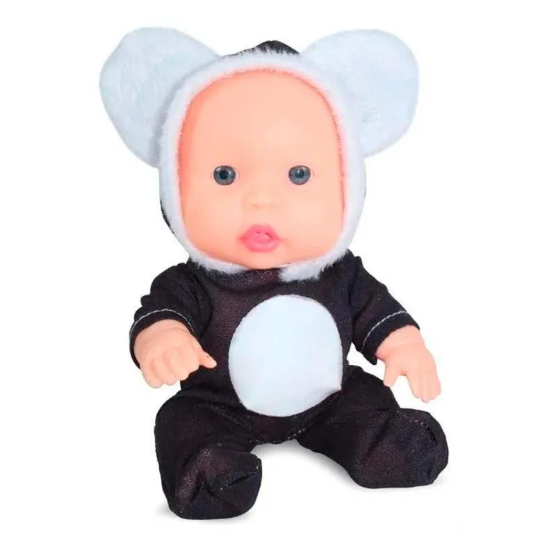 Boneca Articulada - 18 cm - Tininha Zoo - Panda - Sid-Nyl