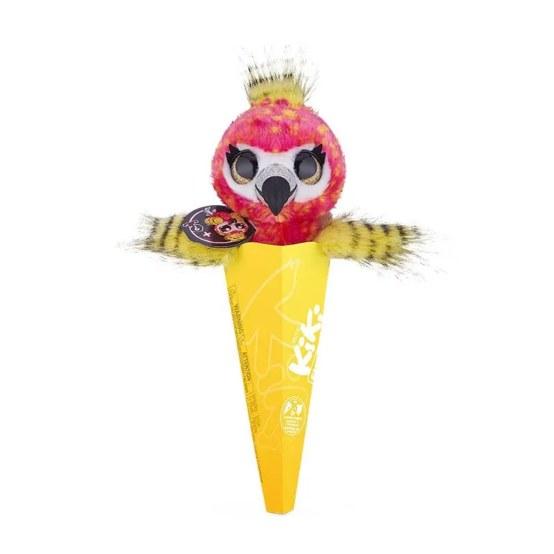 Pelúcia Infantil no Cone - Kiki Surprise - Neon - Fliss - Fun Divirta-se