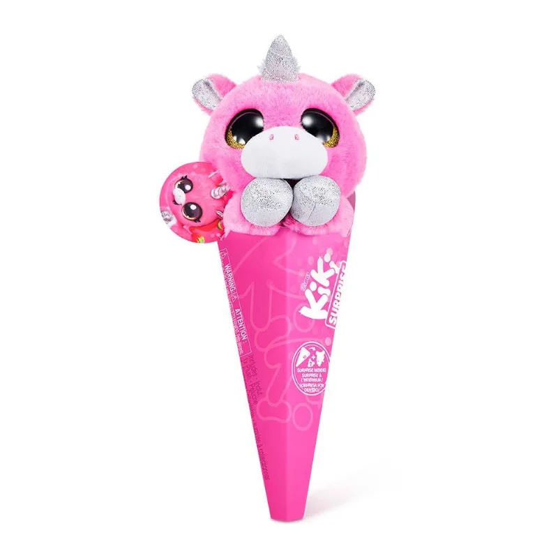 Pelúcia Infantil no Cone - Kiki Surprise - Clássica - Spritz - Fun Divirta-se