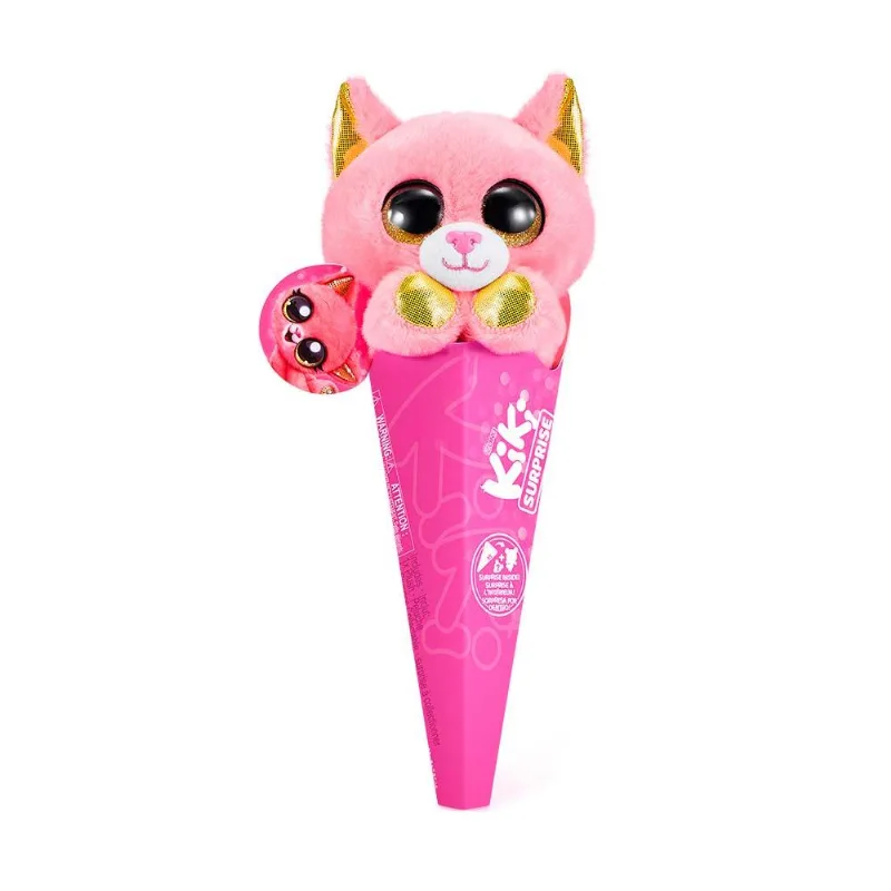 Pelúcia Infantil no Cone - Kiki Surprise - Clássica - Mitzy - Fun Divirta-se
