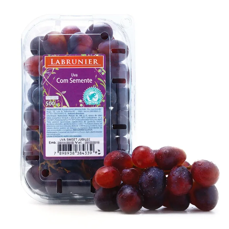 Uva Sweet Black Bandeja 500g