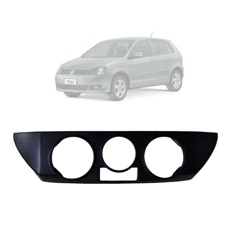 Moldura Acabamento Ar Condicionado Polo 2003 Até 2015 preto - MP010