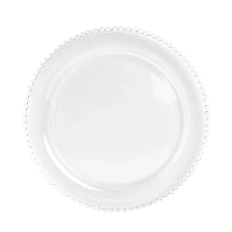 Sousplat Bolinha De Acrílico - Transparente