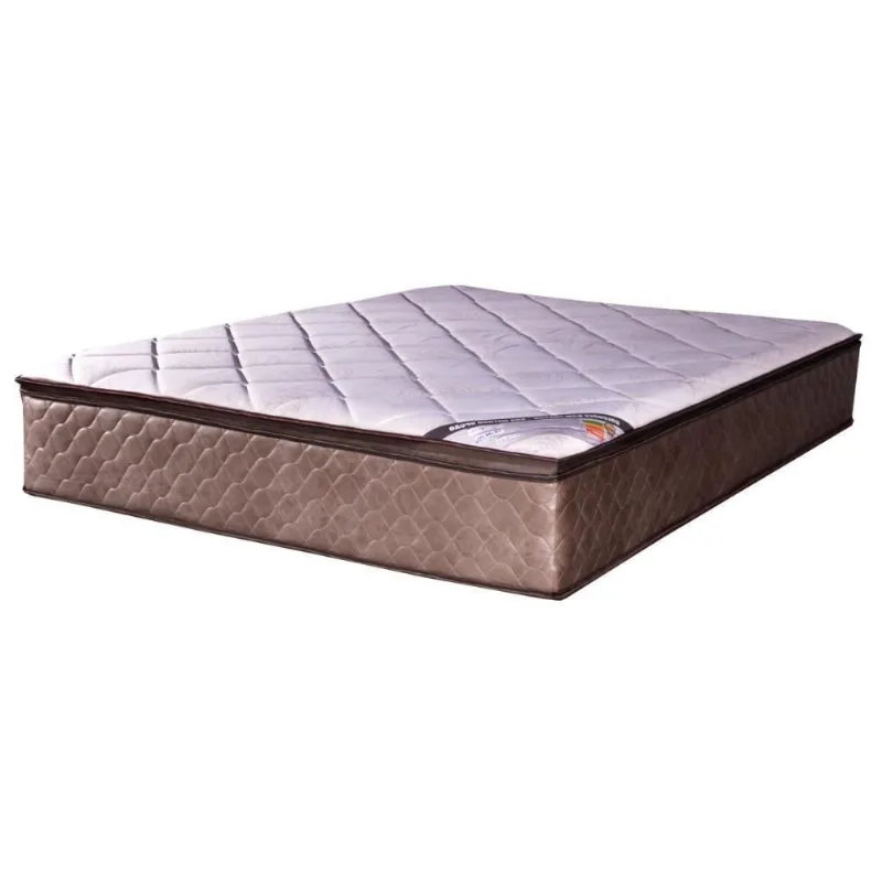 Colchão Casal Molas Ensacadas Vougue Super Pillow Top Marrom Bom Pastor Móveis