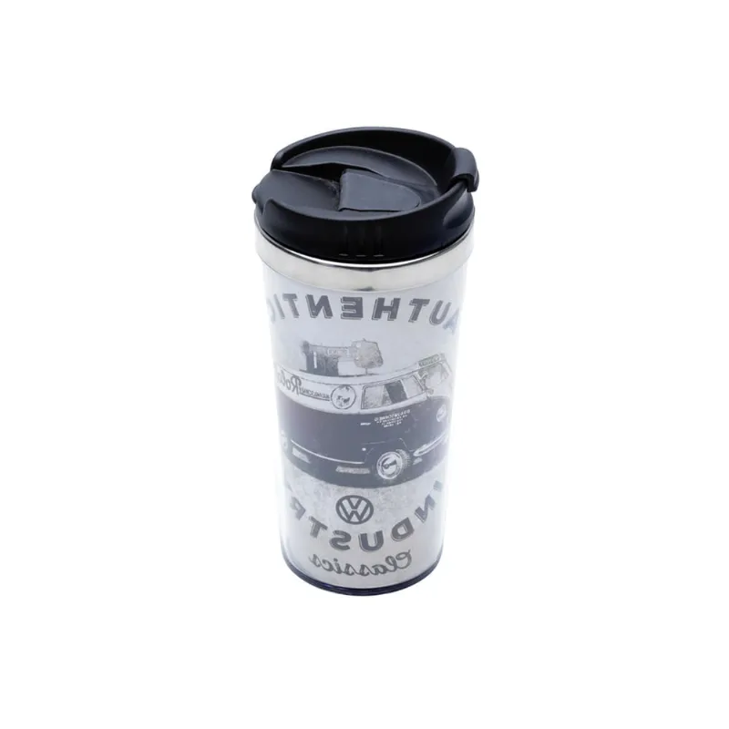 Copo térmico em plástico Urban Kombi Authentic 500ml branco