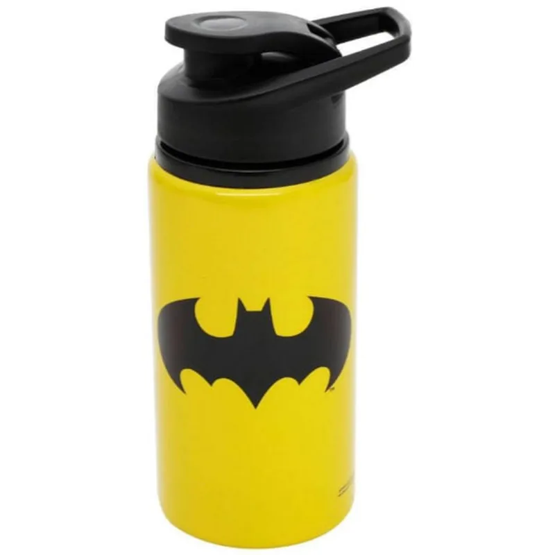 Garrafa Alumínio Dourada - DC Comics - Batman