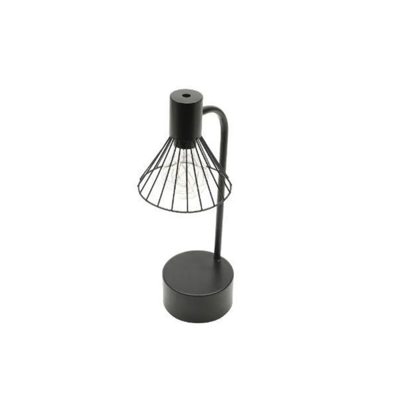 Luminaria ACO/PLASTICO Vintage Triangle Preto 13X10X34,5 CM URBAN 42631