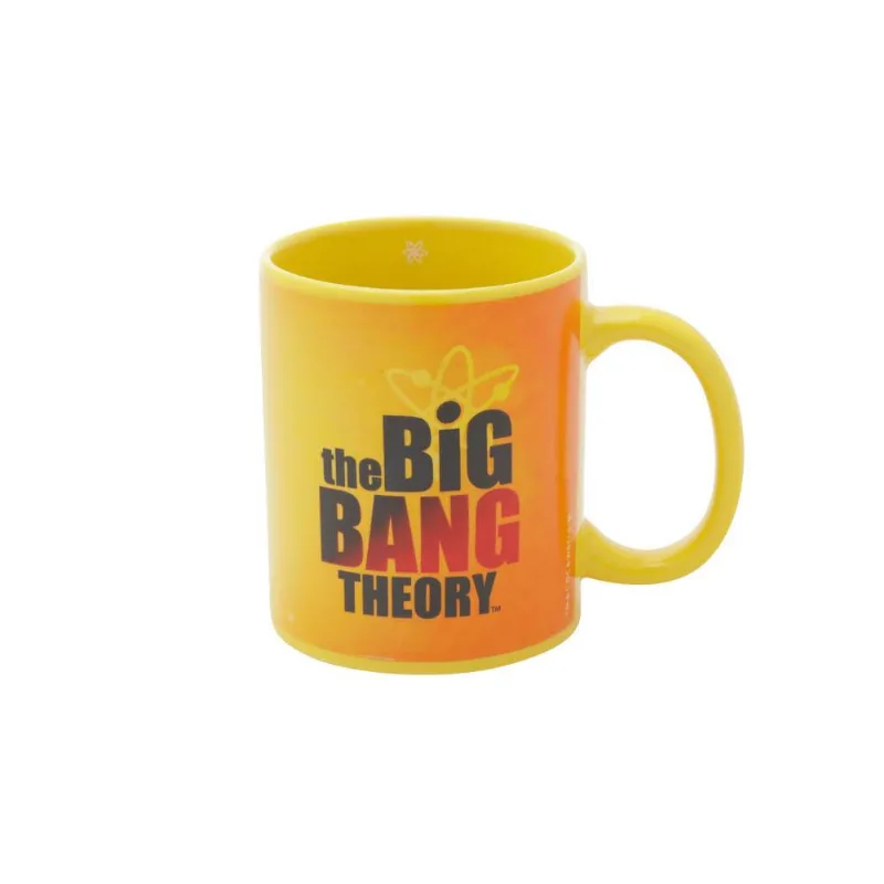 Caneca Porcelana Wb Bbt Logo Amarelo 8X8X9,5cm - 320ml