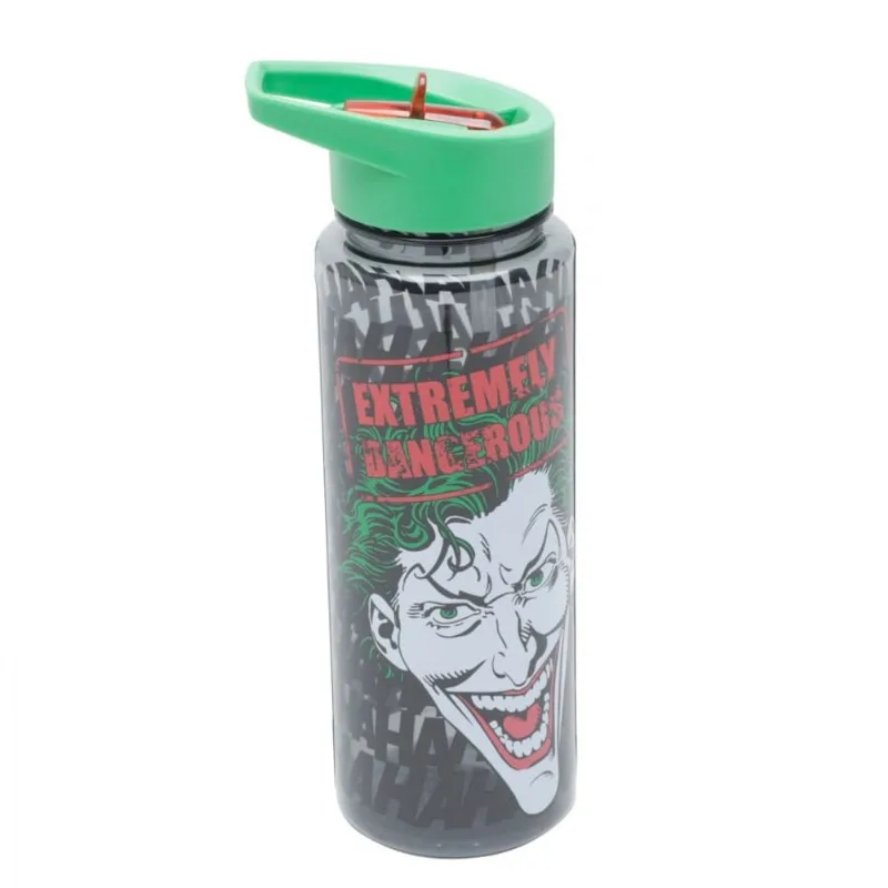 Garrafa de plástico squeeze - coringa preto