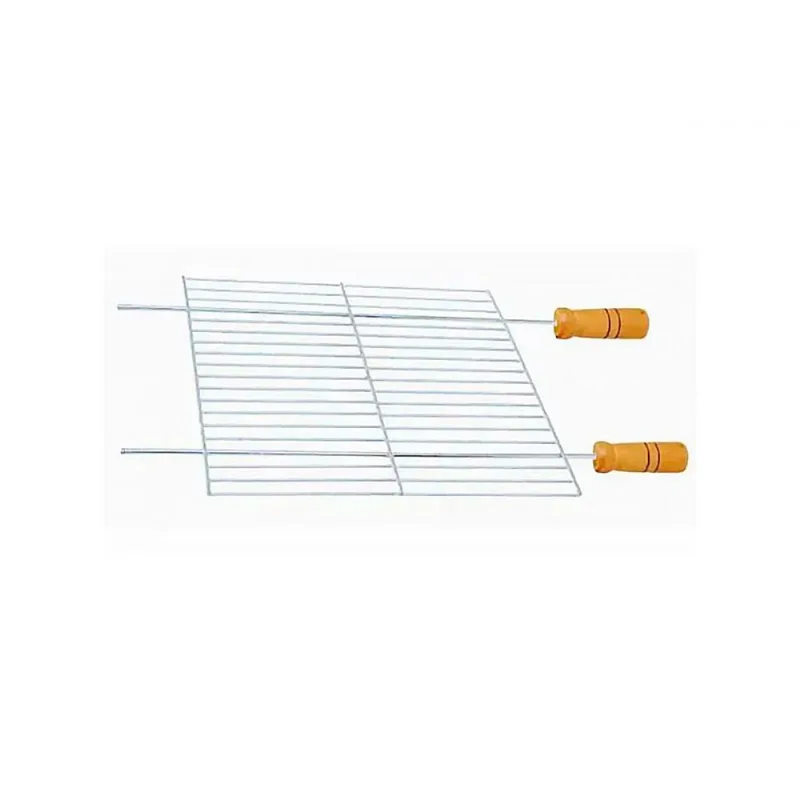 Grelha Plana Quadrada Aço Galvanizado 35x60