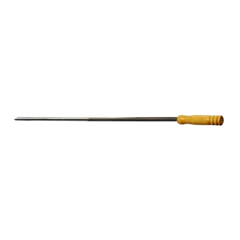 Espeto Simples para Carne de Churrasco 65 Cm - ARAMEFER - Casa E Construção