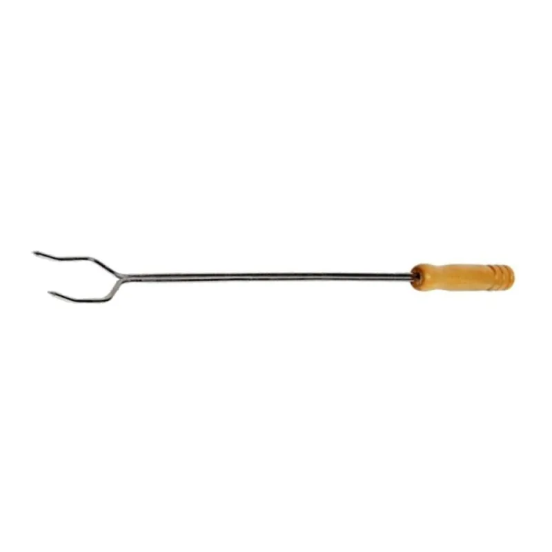 Garfo para Churrasco 1202ARF Cabo de Madeira 45cm para Churrasqueira Aramefer - ARAMEFER - Utilidades Domesticas