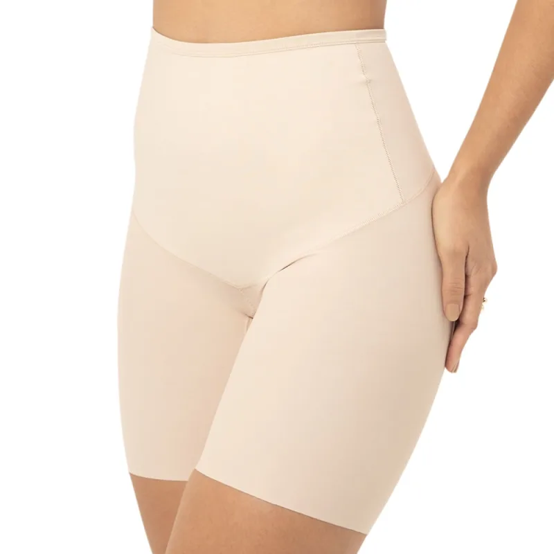 Bermuda Cinta Modeladora DelRio Alta Compressão Microfibra Areia - DelRio - Moda