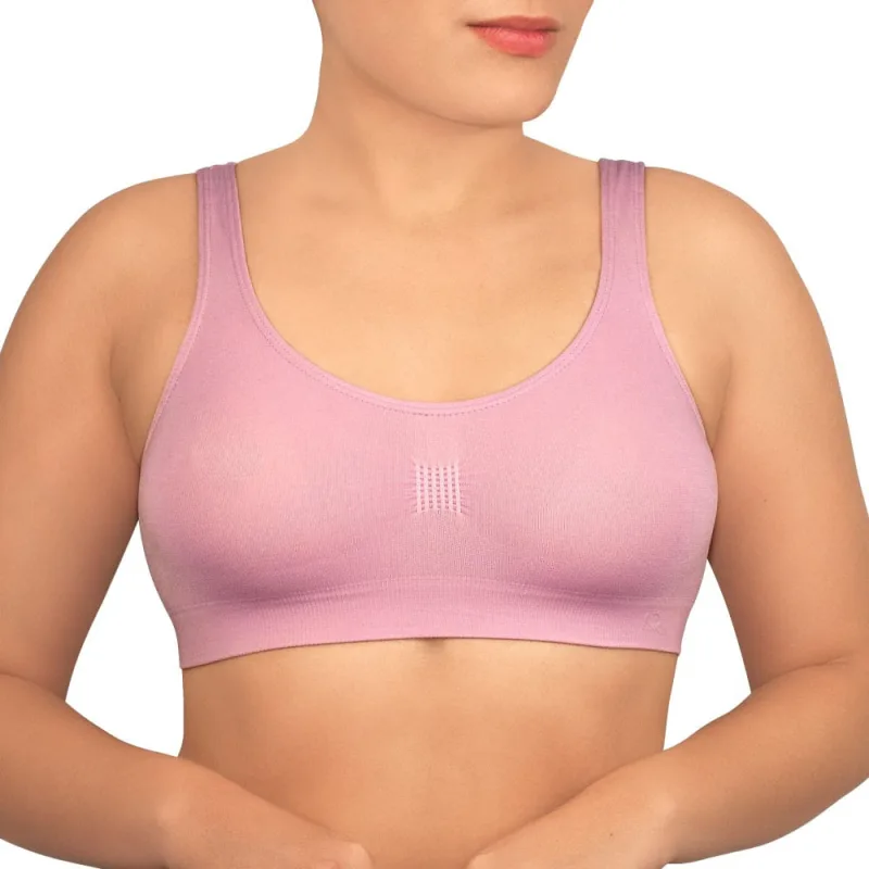 Sutiã Top Sem Costura DelRio Make Rosa - DelRio - Moda