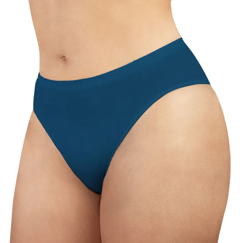 Kit 3 Calcinhas Biquíni DelRio Sem Costura Marinho Nature Make M - DelRio - Moda