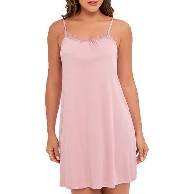 Camisola com Renda DelRio Make Poliamida Rosa GG - DelRio - Moda