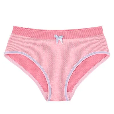 Calcinha Infantil Sem Costura DelRio Canelado F5105 Rosa P - Não Disponível - Bebês E Higiene Infantil