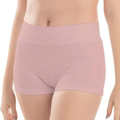 Calcinha Boxer Seamless Poliamida Rosa GG - Não Disponível - Moda