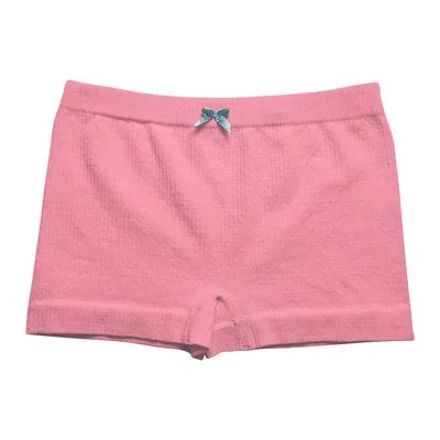 Calcinha Boxer Infantil DelRio Sem Costura Algodão Chiclete P - Não Disponível - Moda