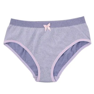 Calcinha Infantil sem Costura DelRio Canelado Jacquard Lilás P - Não Disponível - Bebês E Higiene Infantil