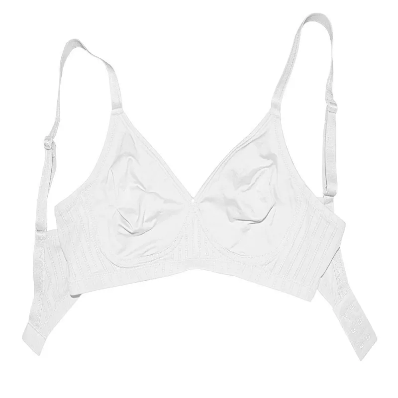 Sutiã Sem Bojo DelRio Jacquard Microfibra Branco - DelRio - Moda