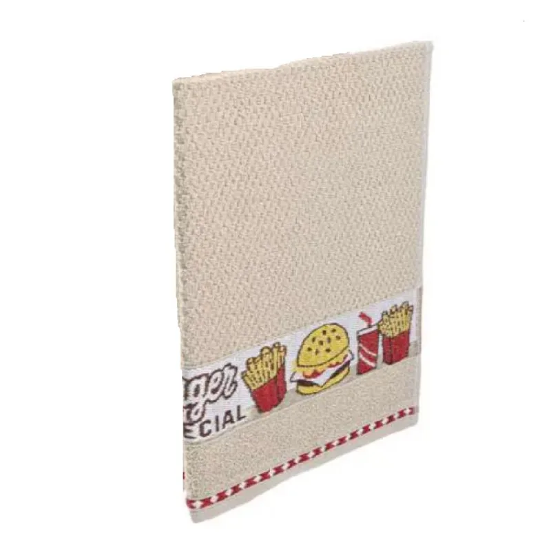 Pano de Prato Jacquard 50x70cm Bistro Cavhome Burguer