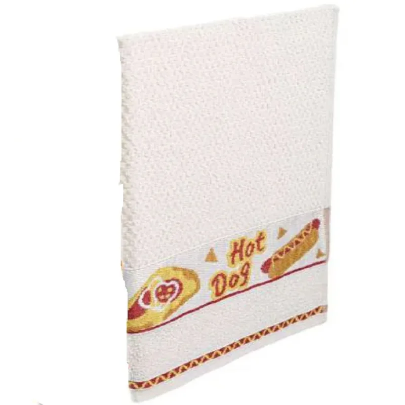 Pano de Prato Jacquard 50x70cm Bistro Cavhome Fast Food