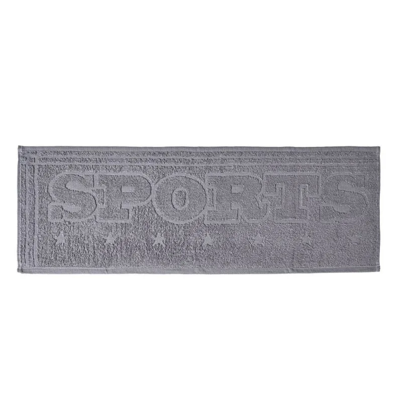 Toalha Fitness Sports Algodão 30cm x 80cm Cinza Rusk Cavhome