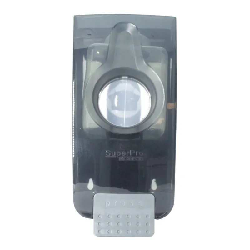 Dispenser Sabonete / Álcool Em Gel Fumê Reservatório 800Ml - Não Disponível - Agro, Indústria E Comércio