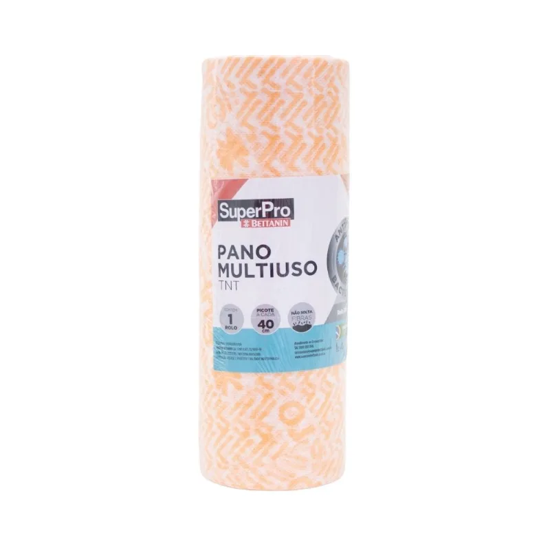 Rolo de Pano Multiuso Laranja 30x27m com 75 un Bettanin Pro