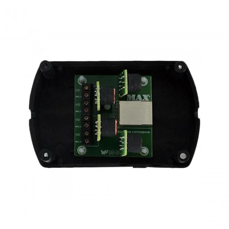 Derivador Mult Com Balun 1 Rj45 X 4 Coaxial Max Eletron - OUTRAS MARCAS - Informática
