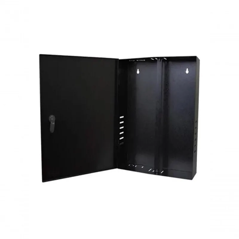 Rack Organizador Vertical Mini Fine para DVR com Proteção e Bloqueio de Radiofrequência Preto MAX
