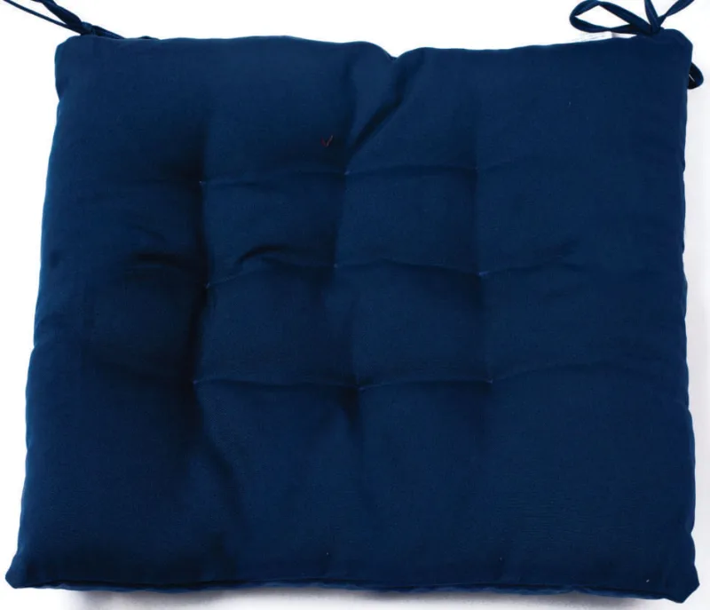 Futon Vera Lúcia 40cm x 40cm Marinho - VERA LÚCIA - Decoração
