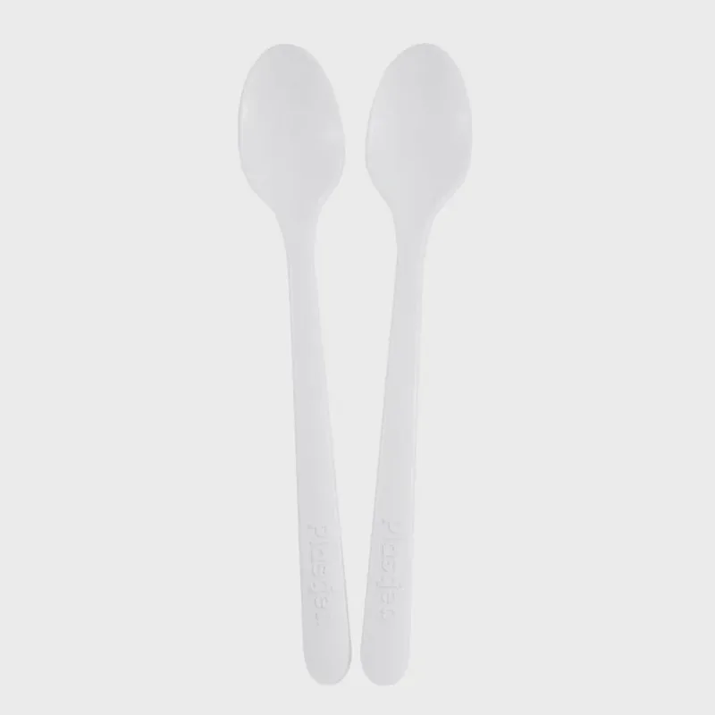 Colher Refeicao Forte Branca Plastjet 19cm 50un