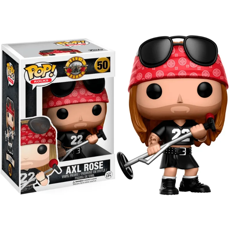 Funko Pop Rocks - Axl Rose 50