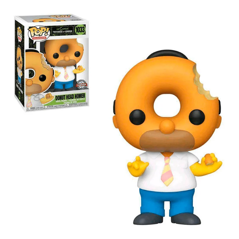Boneco Funko Pop! Television Simpsons Donut Head Homer 1033