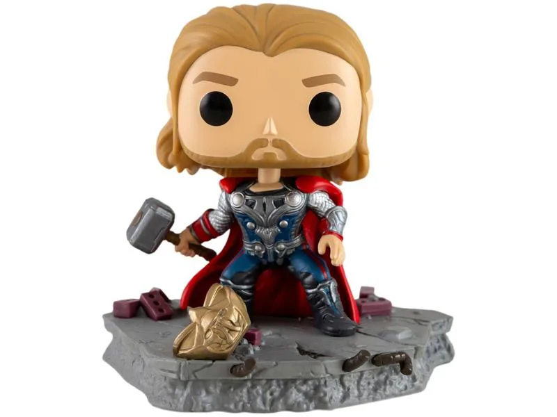 Boneco Colecionável Funko Pop Marvel Avengers Thor Assemble Deluxe 587 - Funko - Brinquedos