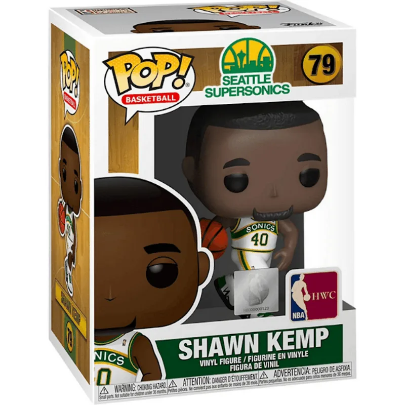 Boneco Funko Pop! Basketball Nba Legends Shawn Kemp 79