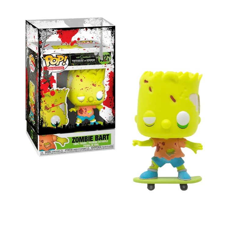 Boneco Funko Pop! Television Simpsons Zombie Bart 1027