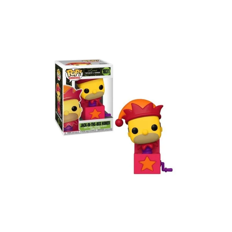 Boneco Funko Pop! Os Simpsons Jack-in-the-box Homer #1031