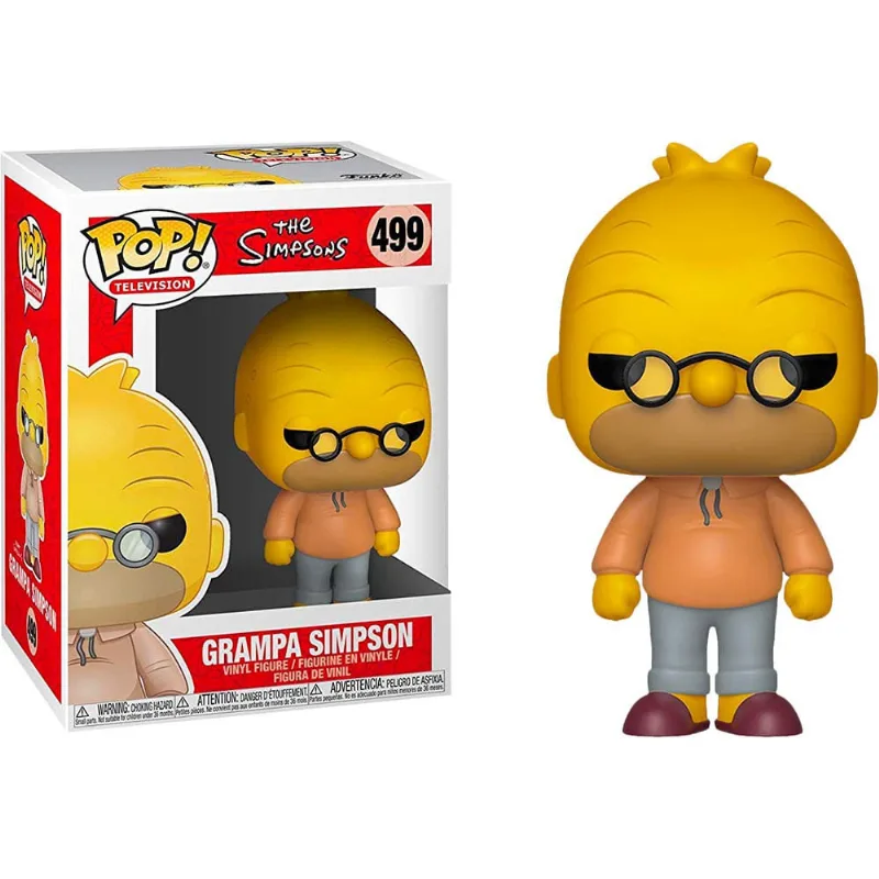 Bonecos Funko Pop The Simpsons Grampa Simpson #499