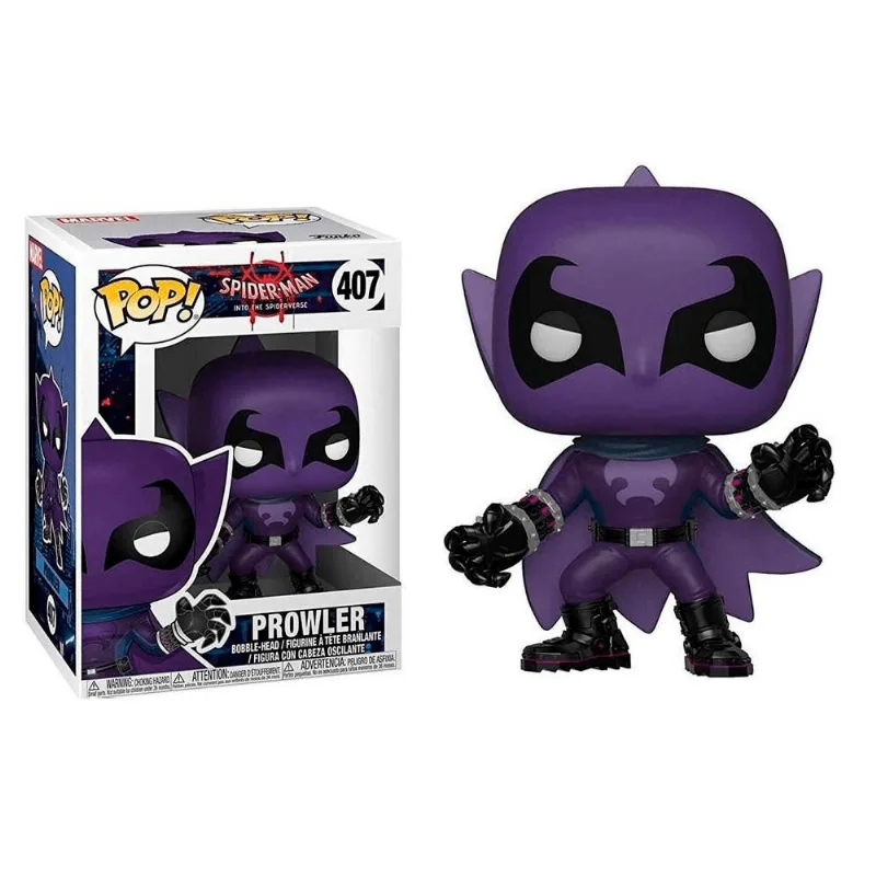 Boneco Funko Pop! Spider Man - Into The Spiderverse - Prowler 407