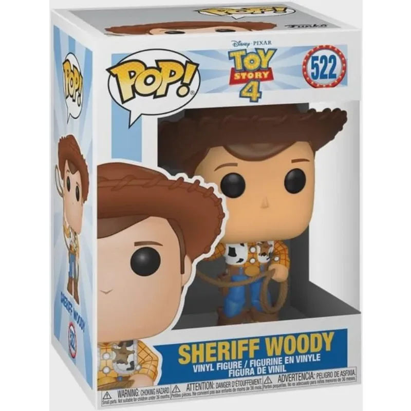 Funko Pop Sheriff Woody Toy Story 4 - Funko 522