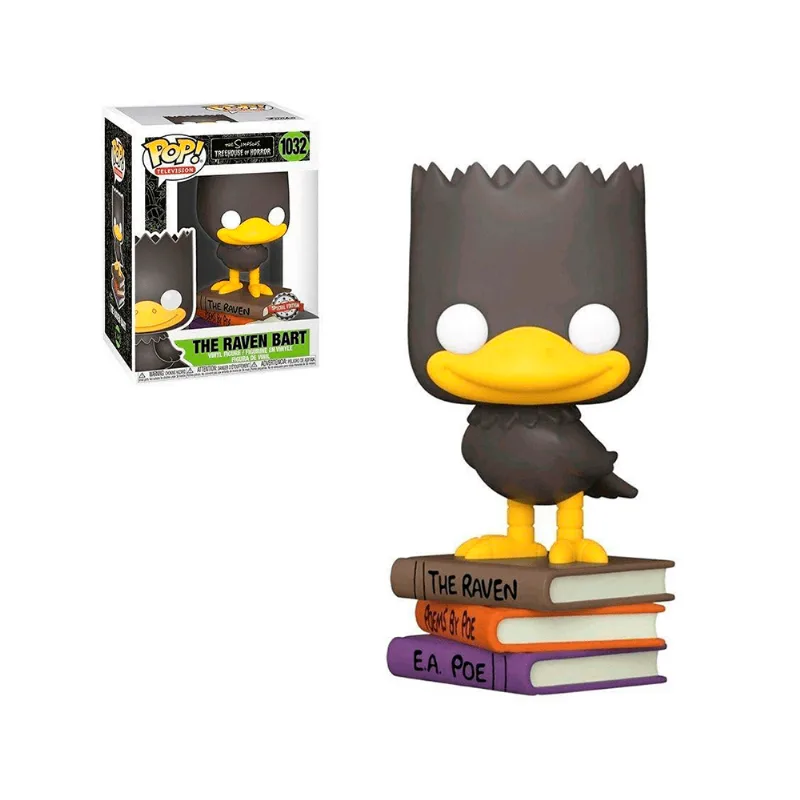 Boneco Funko Pop! The Simpsons Bart As A Raven 1032