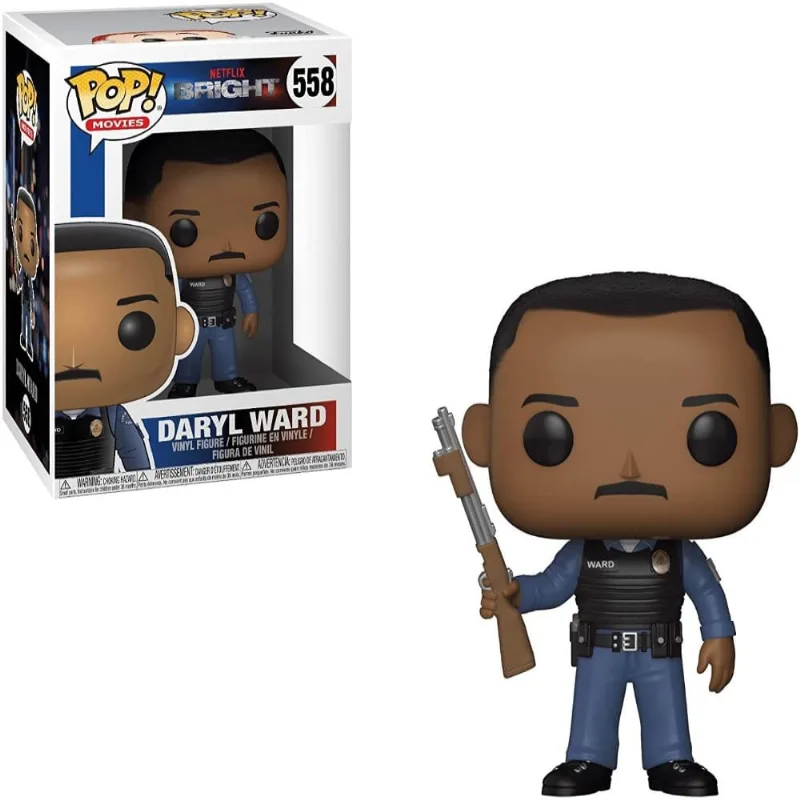 Boneco Funko Pop! Movies Bright Daryl Ward With Chase
