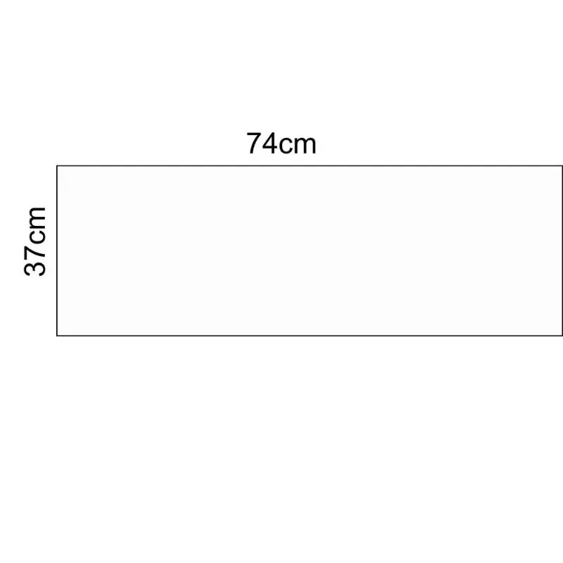 piso/revestimento/plus (a) retificado/brilhante alaska 37x74 cecafi branco - 11701